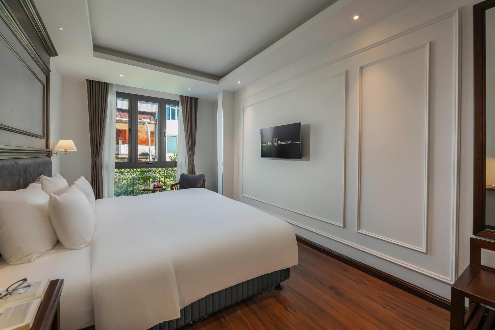 The Q Boutique Hotel Hanoi Exterior foto