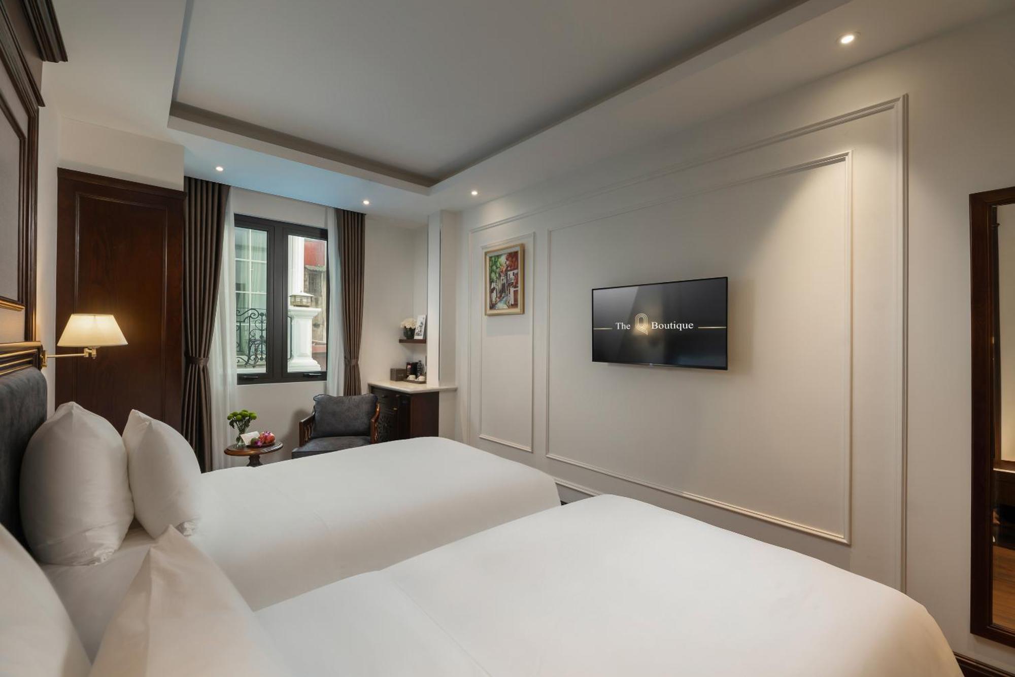 The Q Boutique Hotel Hanoi Exterior foto