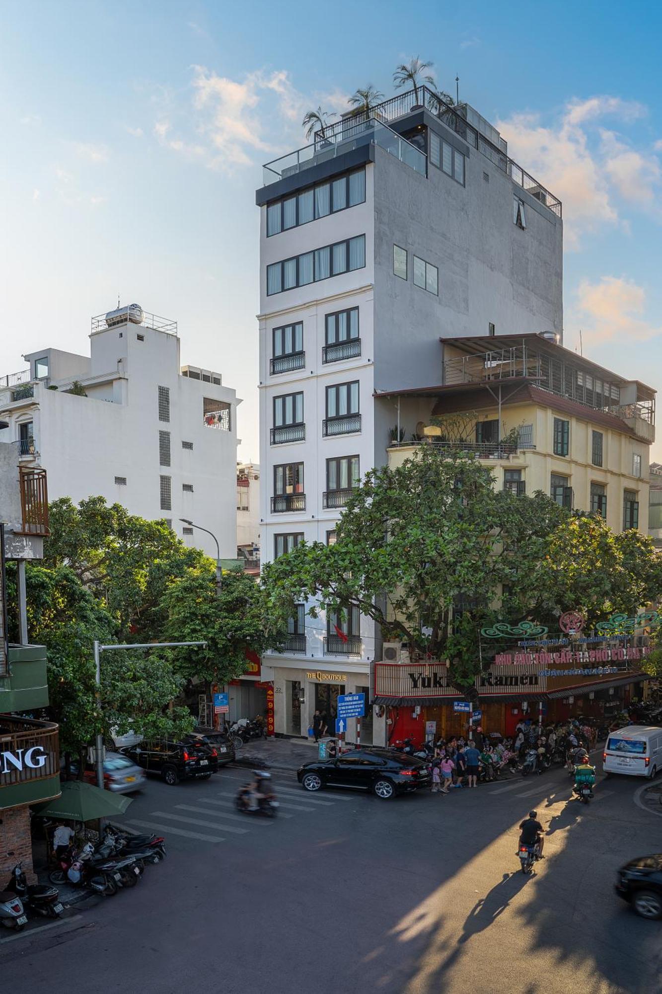The Q Boutique Hotel Hanoi Exterior foto